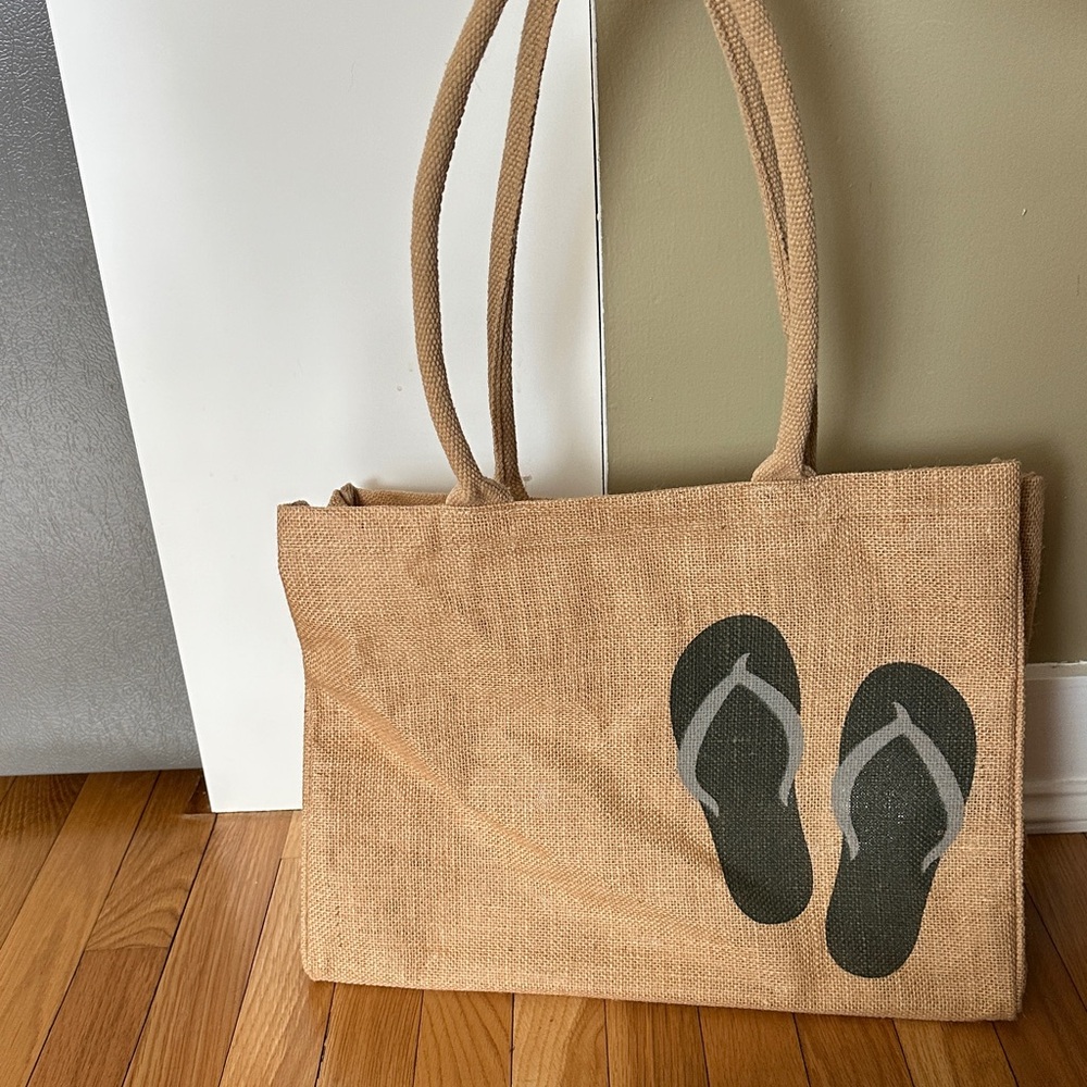 Flip-Flop Large Tote Bag